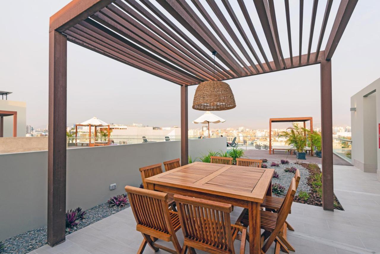 ✶ Maras Residence ✶ Luxury Rooftop Pool & Grill Ліма Екстер'єр фото