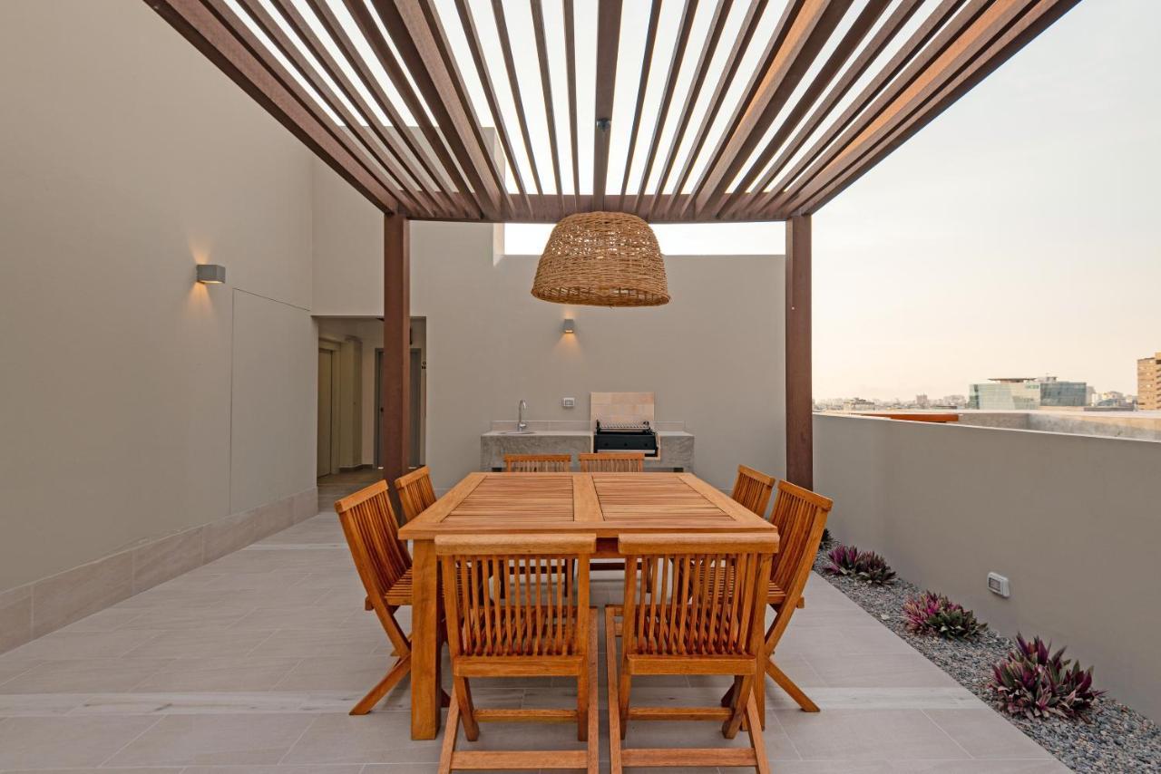 ✶ Maras Residence ✶ Luxury Rooftop Pool & Grill Ліма Екстер'єр фото