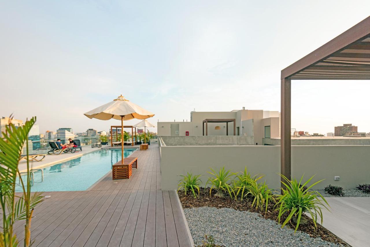 ✶ Maras Residence ✶ Luxury Rooftop Pool & Grill Ліма Екстер'єр фото